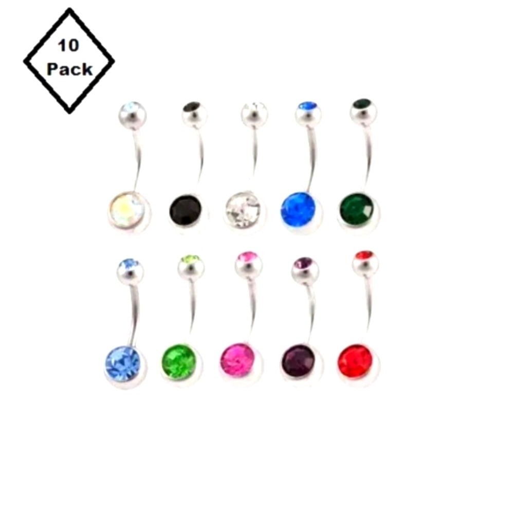 14g bellybutton rings